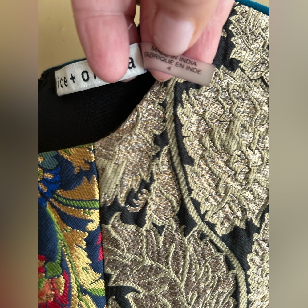 Alice + Olivia rapunzel patchwork dress - Picture 12 of 16